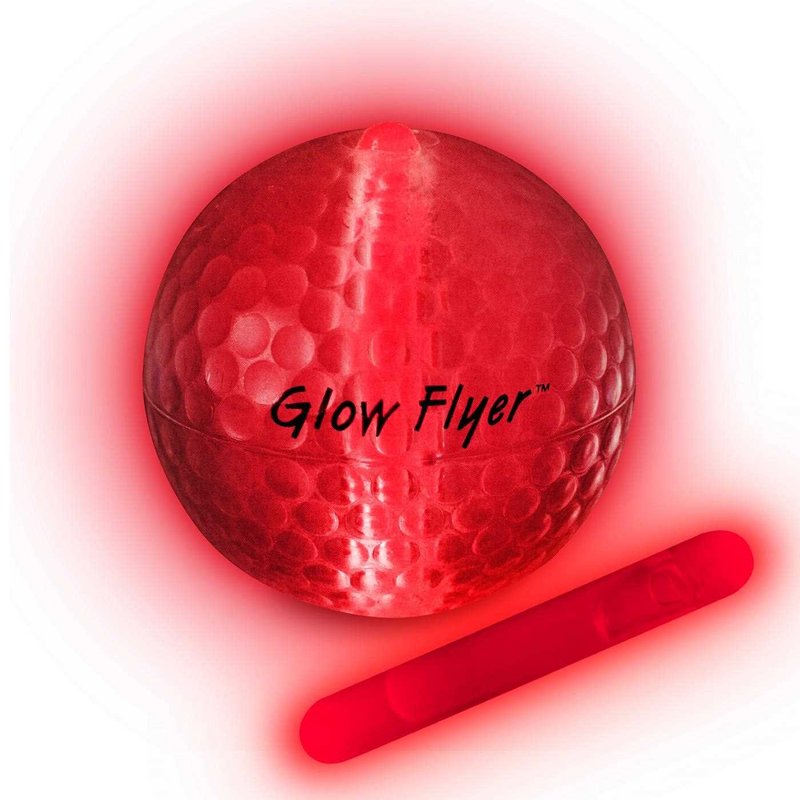 Masters Glow Flyer palline da golf, rosse