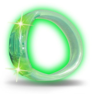 Masters Golf Night Flyer - Glow Cup Ring (25 pack) accessori da golf