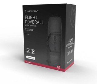 Masters Golf Flight Coverall travel bag con ruote, nero