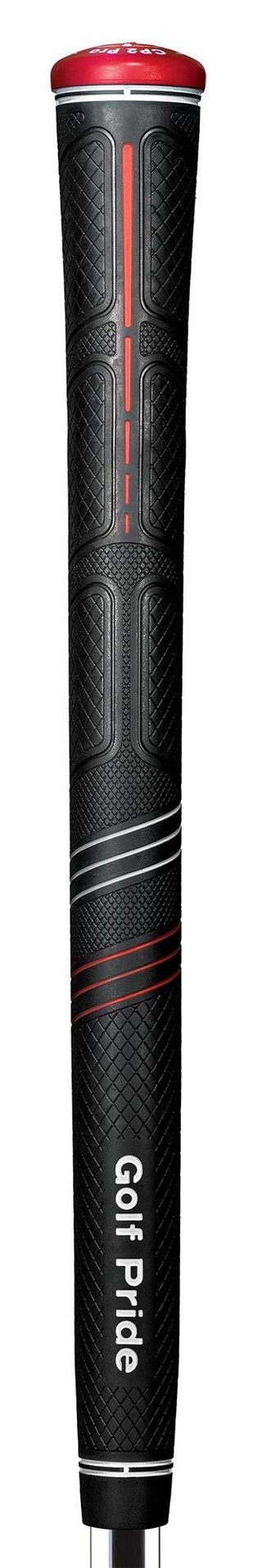 Golf Pride CP2 Pro grip, STANDARD, nero/rosso
