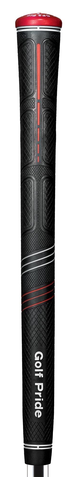 Golf Pride CP2 Pro grip, STANDARD, nero/rosso