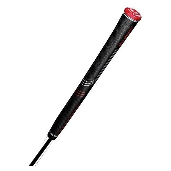 Golf Pride CP2 Pro grip MIDSIZE, nero/rosso