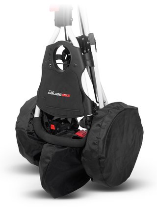 Masters Golf Trolley Wheel Covers (3 pack) accessori per carrello, nero