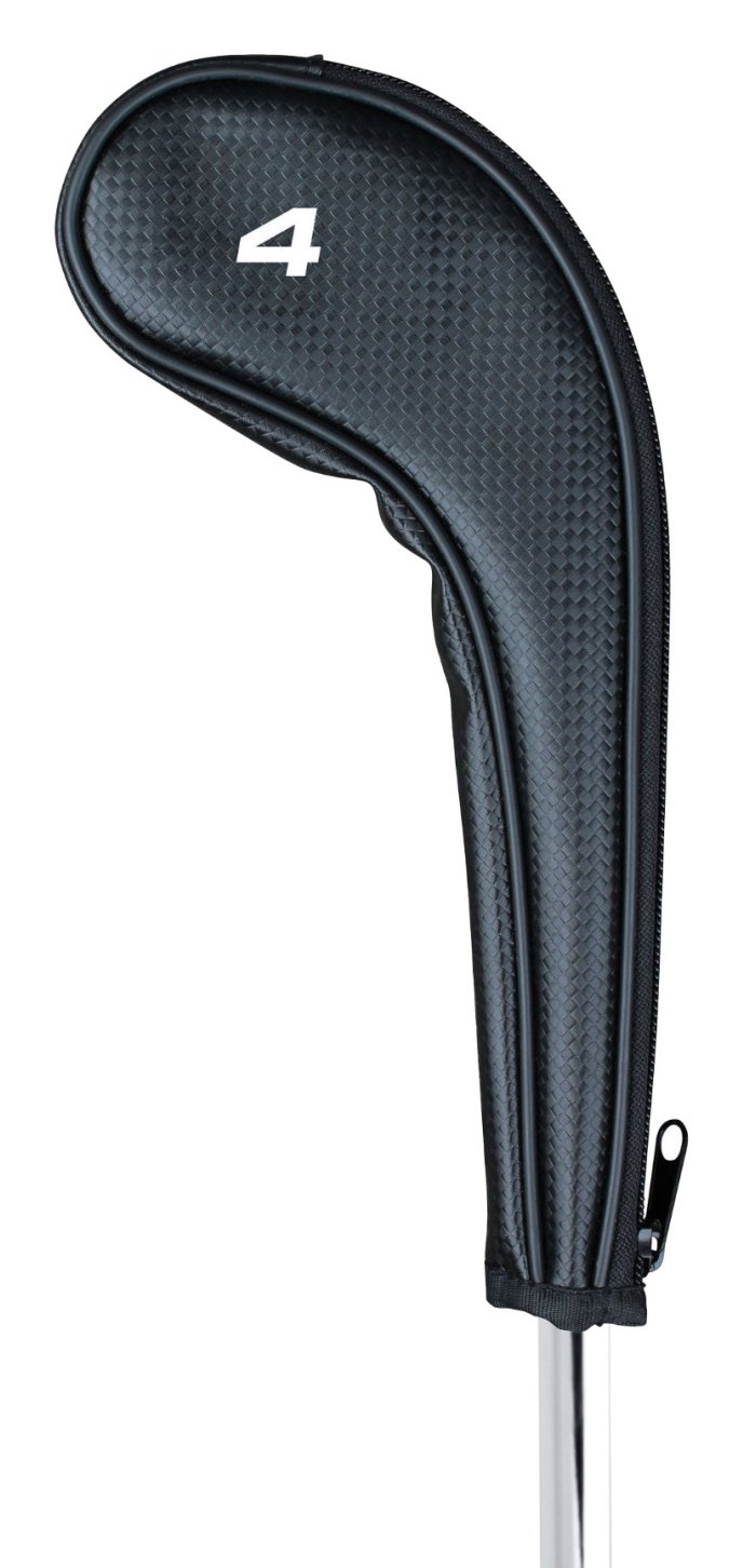 Masters Golf Deluxe Graph Iron Cover 4-Sw copriferri, nero