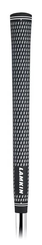 Lamkin Crossline Gents Classic .580 Round grip da uomo, nero/bianco, OVERSIZE