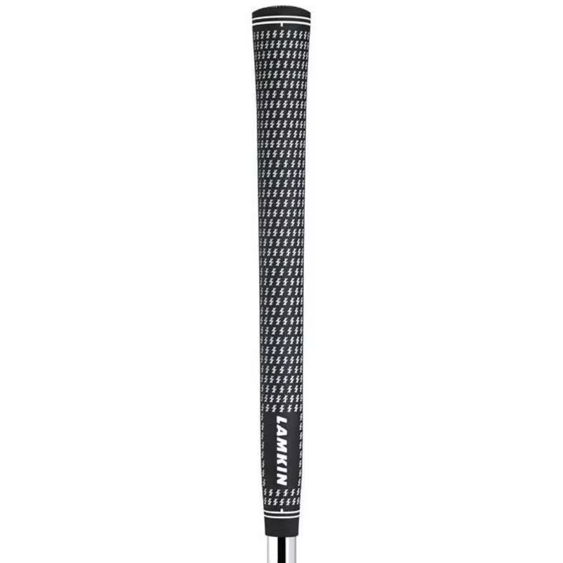 Lamkin Crossline Gents Classic .580 Round grip da uomo, nero/bianco, OVERSIZE