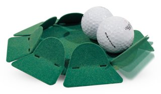 Masters Golf Putting Cup Green Baize accessorio di allenamento