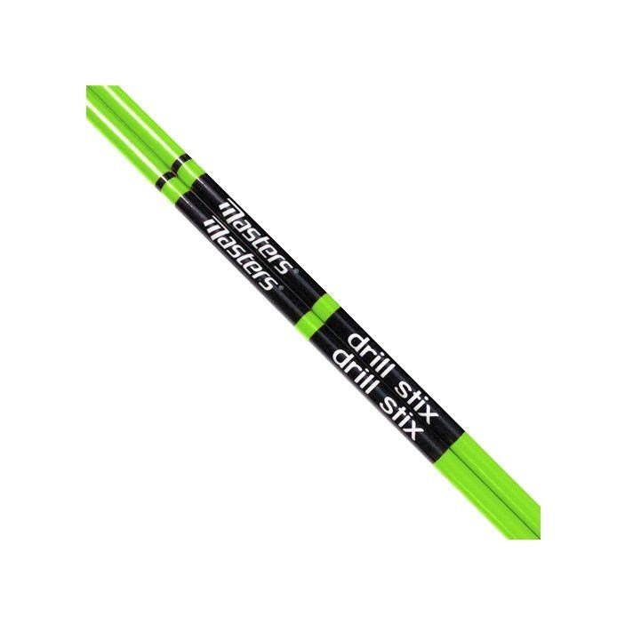 Masters Golf Masters Drill-Stix Training Alignment Rods, 2pc, lime green