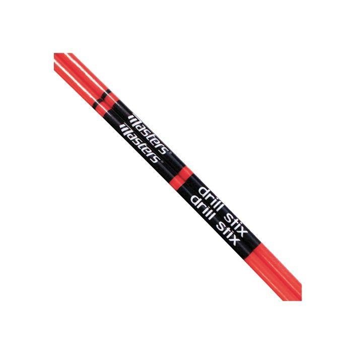 Masters Golf Masters Drill-Stix bastoncini di allineamento per allenamento, 2 pz, rosso