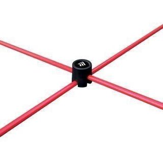 Masters Golf Masters Drill-Stix Bacchette di allineamento per allenamento, 2 pz, bianco