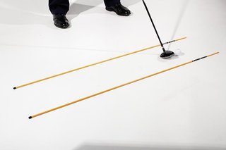 Masters Golf Masters Drill-Stix Training Alignment Rods 2pc gialli