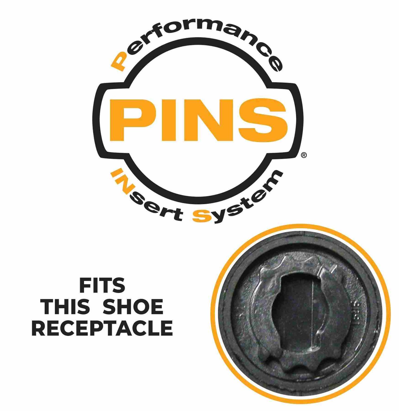 SoftSpikes Softspikes Stealth golf spikes, nero/argento, PINS (20pz)