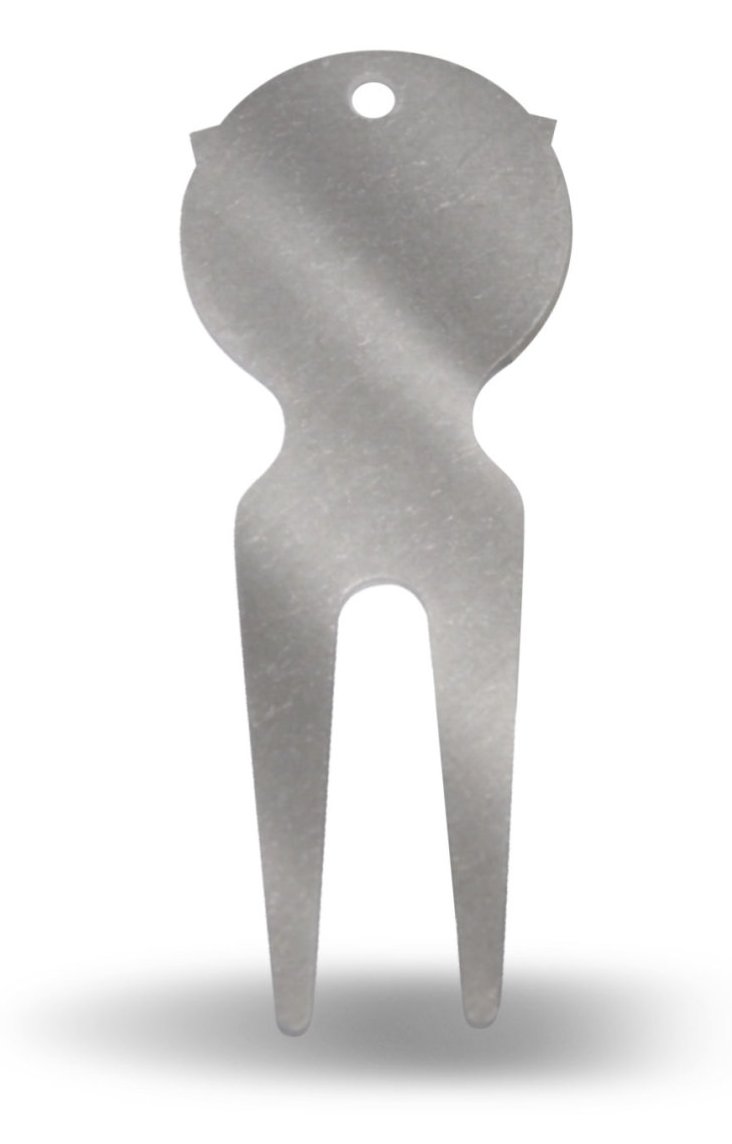 Masters Golf Aluminium Pitchforks 100pack segnapista, argento