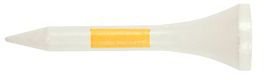 Pride Professional Tee System Prolength Mini Orange tee da golf in legno 38mm (1 1/2"), 25 pezzi
