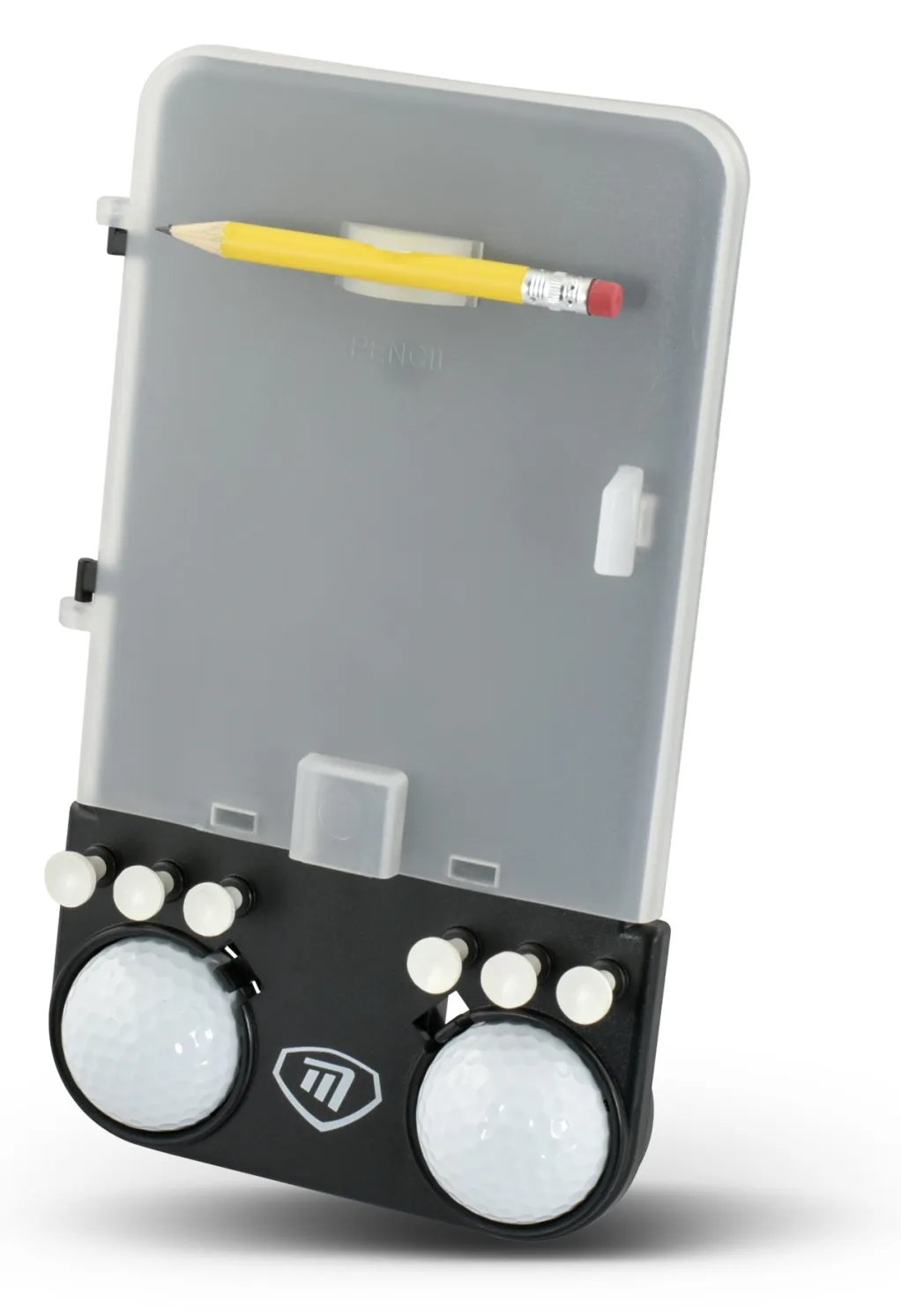 Masters Golf Trolley Scorecard Holder accessorio per trolley, nero