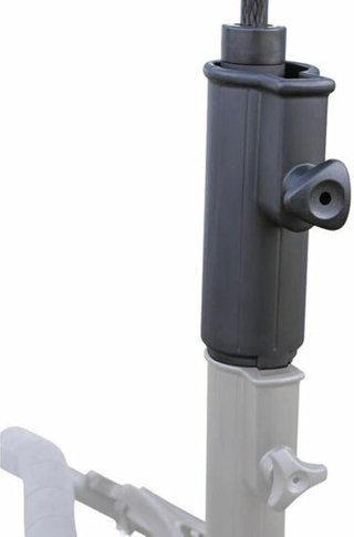 Masters Golf Umbrella Holder Extender accessorio per trolley, nero