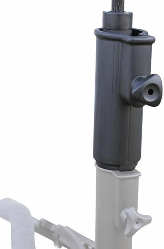 Masters Golf Umbrella Holder Extender accessorio per trolley, nero