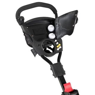 Masters 5 Series carrello da golf manuale, nero