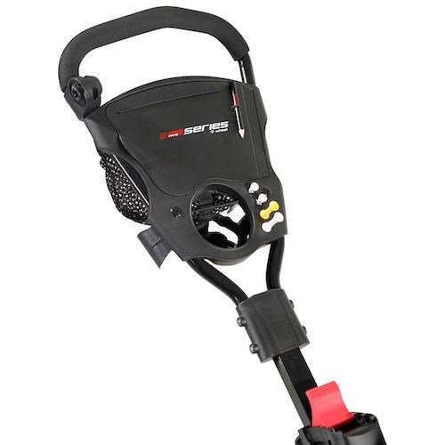 Masters 5 Series carrello da golf manuale a 3 ruote, bianco