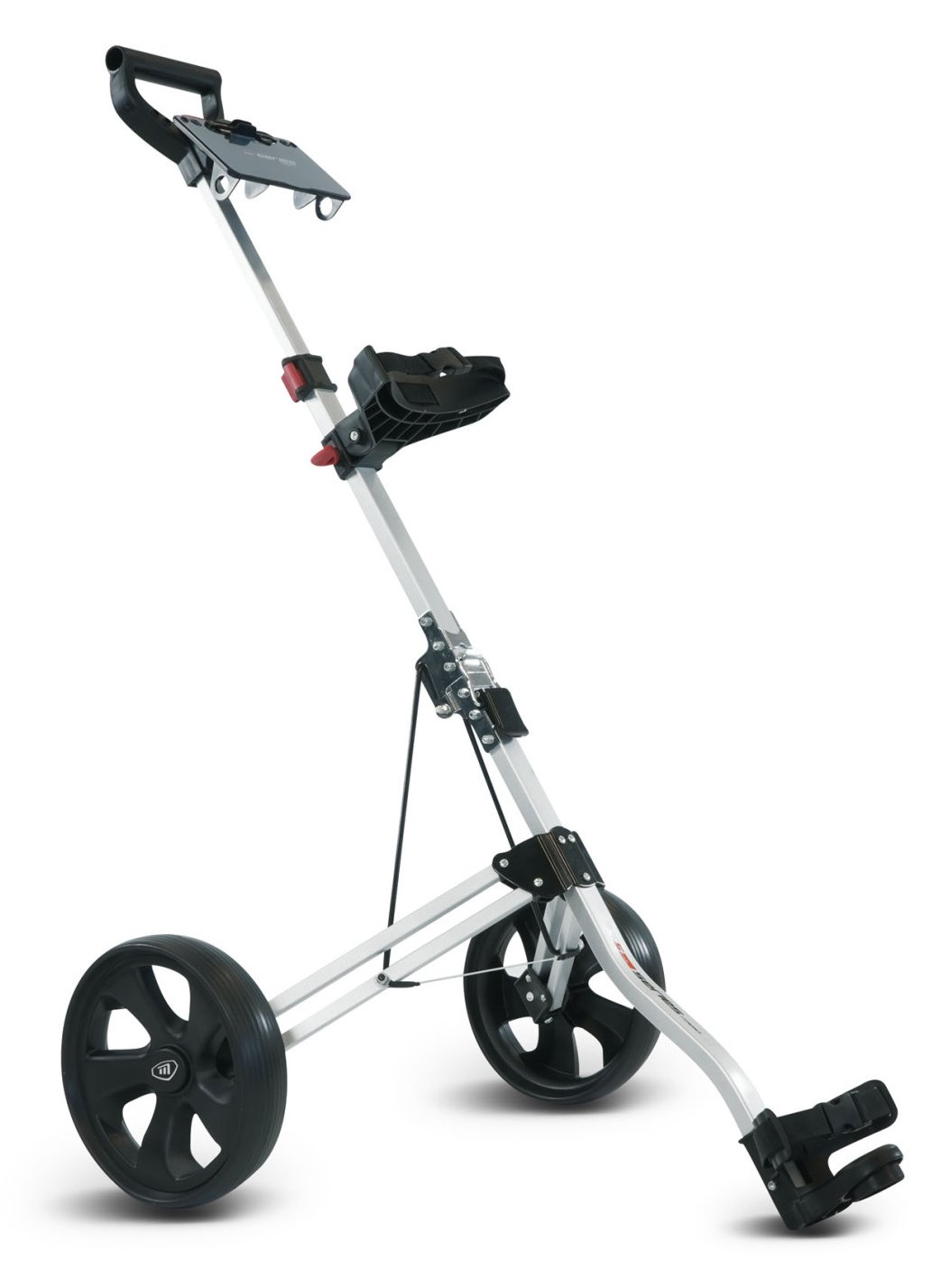 Masters Golf 5 Series Compact 2 Wheel carrello manuale, argento