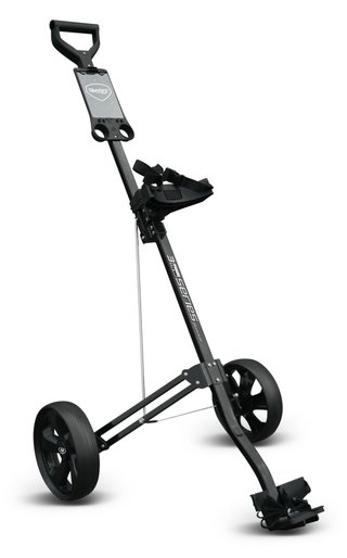 Masters Golf 3 Series Aluminium carrello manuale, nero