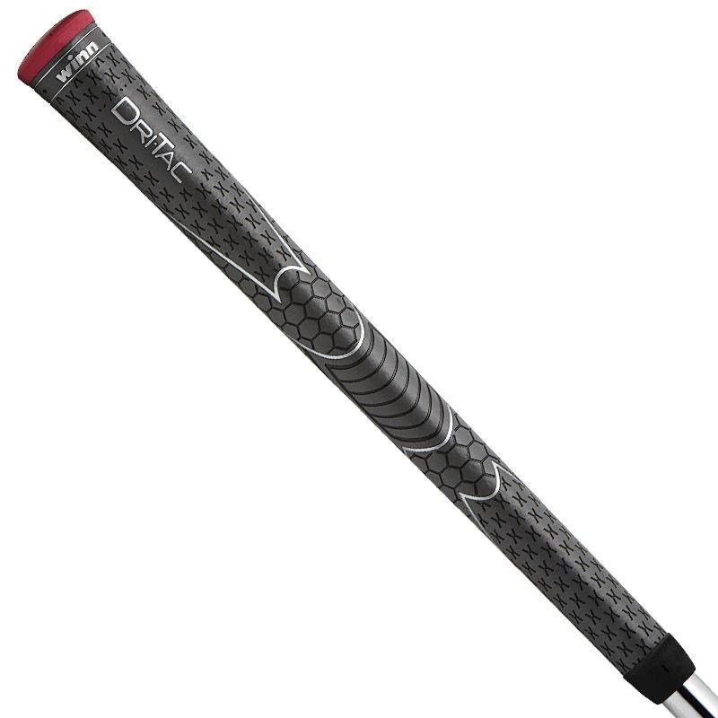 Winn Dri-Tac grip grigio/rosso, STANDARD