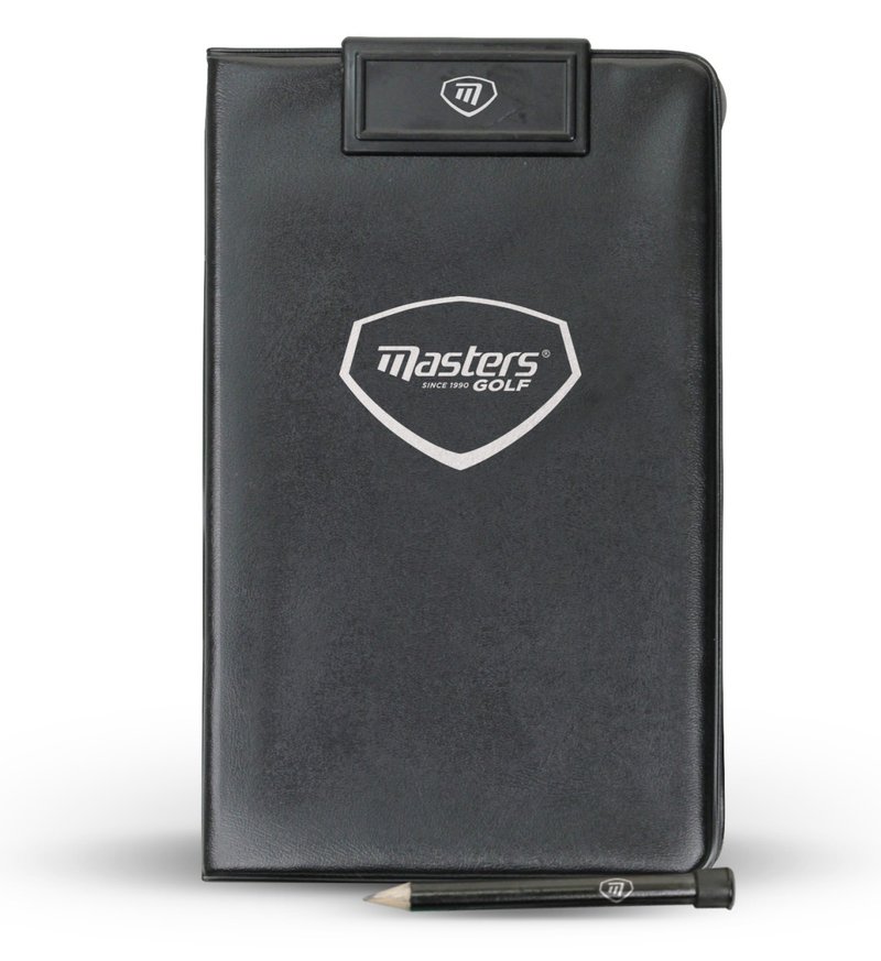 Masters Golf Score Card Holder accessorio, nero