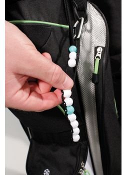 Masters Golf Masters Bead Stroke Counter, bianco/verde