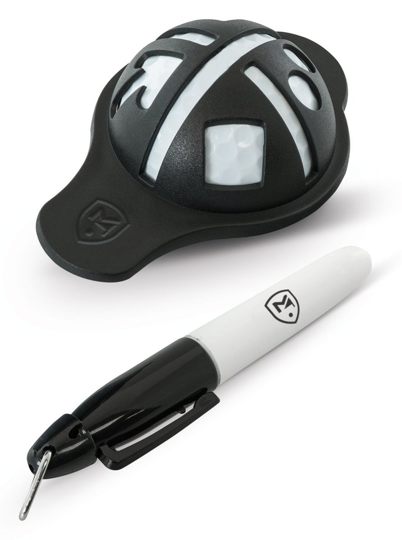 Masters Golf Masters Align-M-Up Ball System, nero
