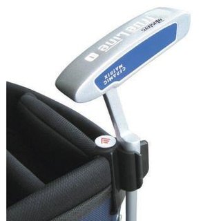Masters Golf Putter Clip & Ball Marker accessorio, nero