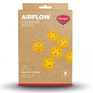 Masters Golf Airflow XP palline da golf da allenamento, gialle