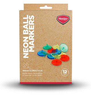 Masters Golf Neon Ball Markers (12 pack) segnapalla
