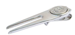 Masters Golf Masters St Andrews Deluxe pitchfork segnaposto, argento