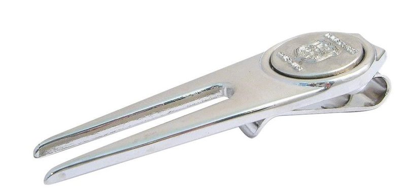 Masters Golf Masters St Andrews Deluxe pitchfork segnaposto, argento