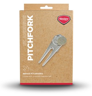 Masters Golf St Andrews Deluxe segnaposto, argento