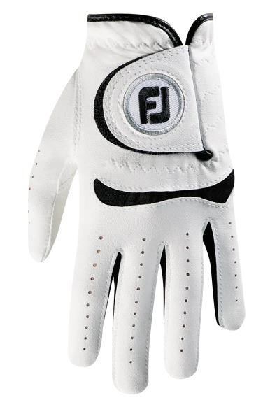 Footjoy FJ Junior 18 guanto da golf per bambini, bianco/nero