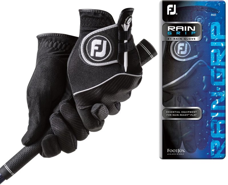 FootJoy RainGrip guanto da golf donna, nero