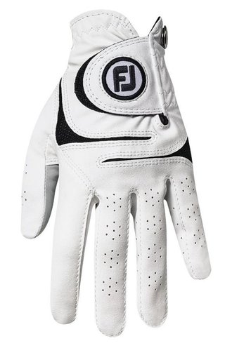 FootJoy WeatherSof 18 guanto da golf donna, bianco
