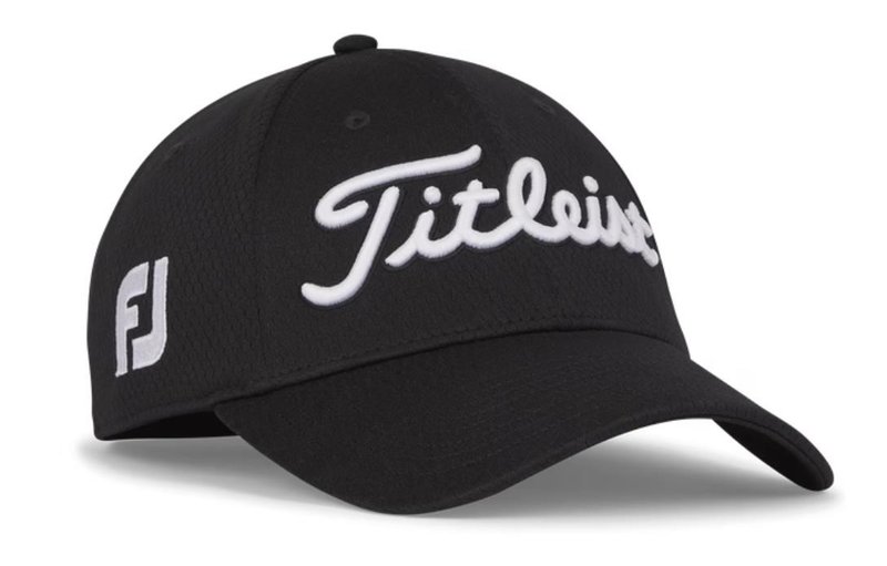 Titleist Tour Elite cappellino da uomo, nero/bianco