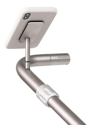 JuCad Velcro supporto smartphone, titanium