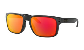 Oakley Holbrook Prizm Ruby occhiali da sole uomo, Matte Black