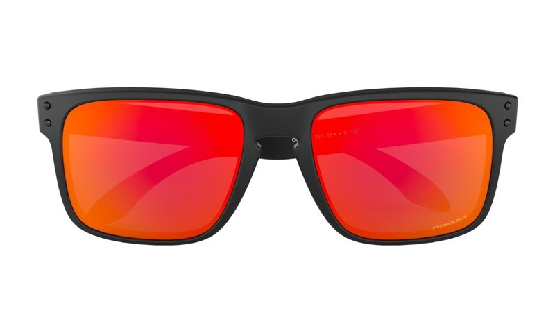 Oakley Holbrook Prizm Ruby occhiali da sole uomo, Matte Black
