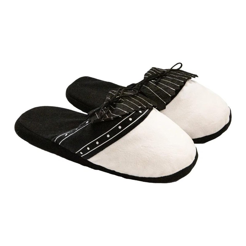 Longridge Golf Slippers (flaps) L scarpe da golf, nero/bianco