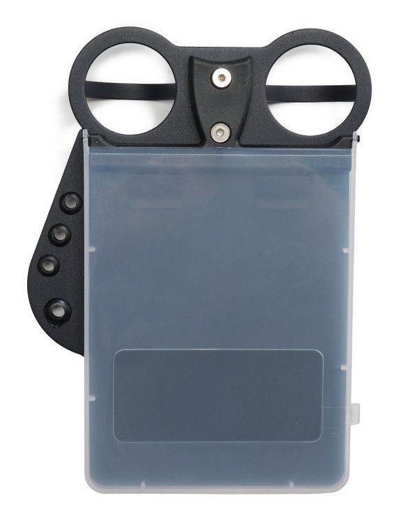 Davies Caddy Compact porta scorecard, nero opaco
