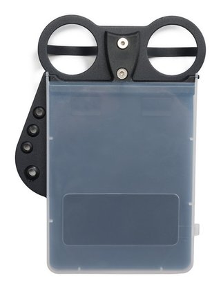Davies Caddy Compact porta scorecard, nero opaco