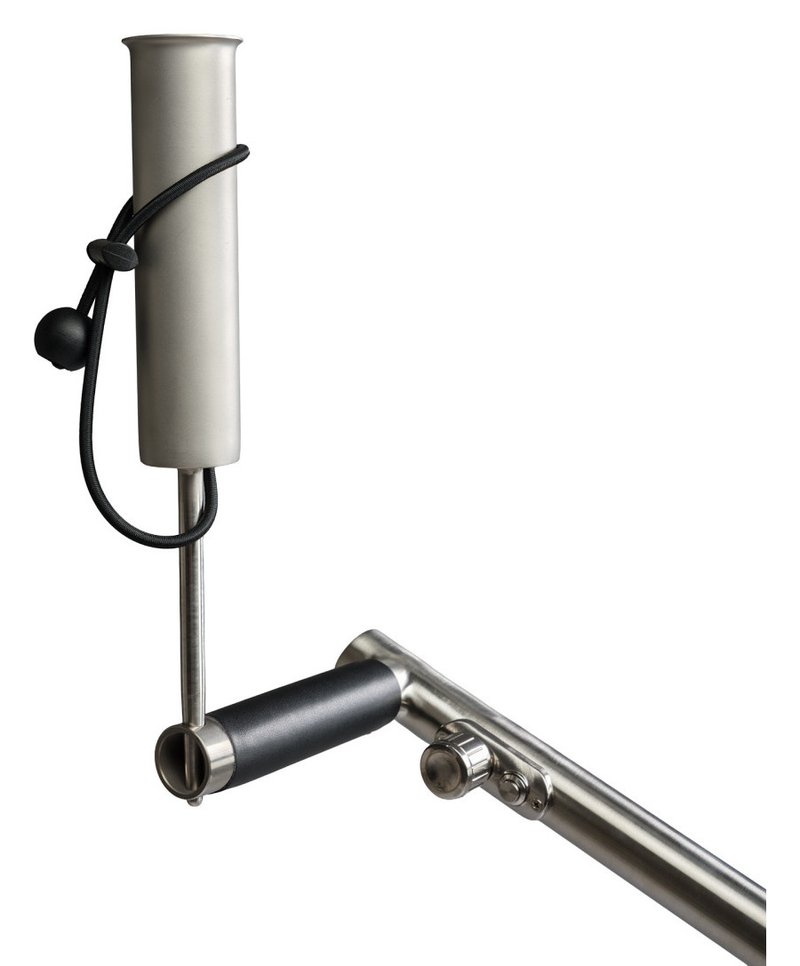 Davies Caddy Compact portaombrello per carrello, argento spazzolato