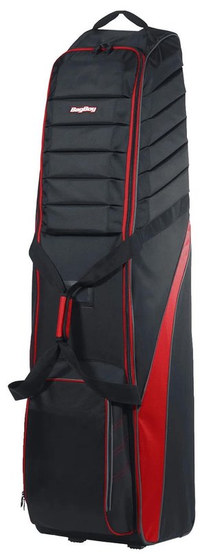 Bag Boy T-750 travel bag, nero/rosso