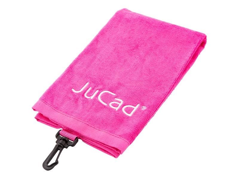JuCad asciugamano da golf rosa