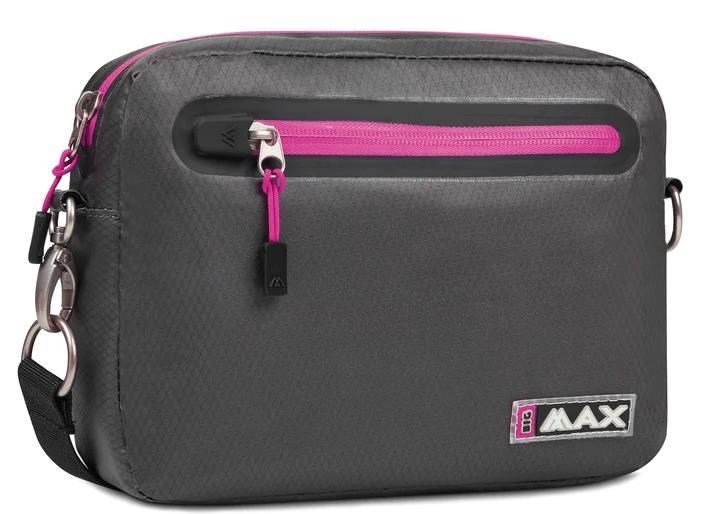 Big Max Aqua Value bag, charcoal-fuchsia