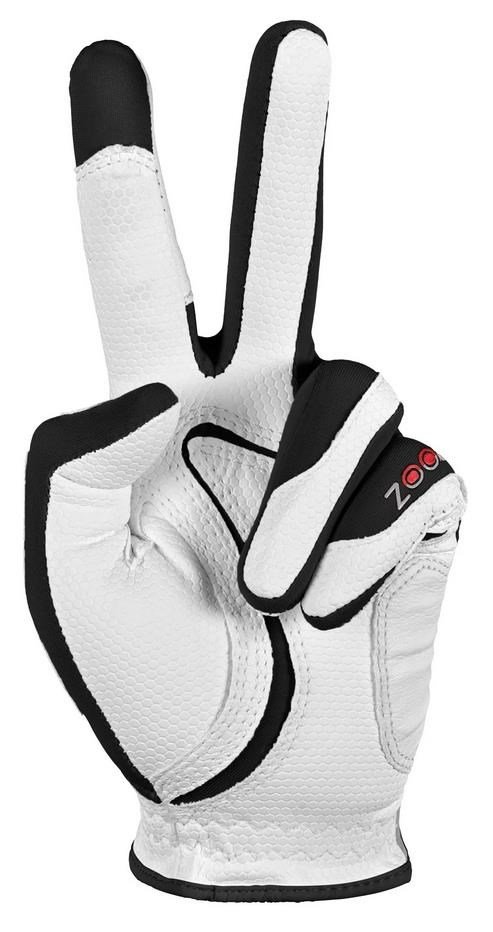 Zoom Zoom Weather guanto da golf donna, bianco/nero